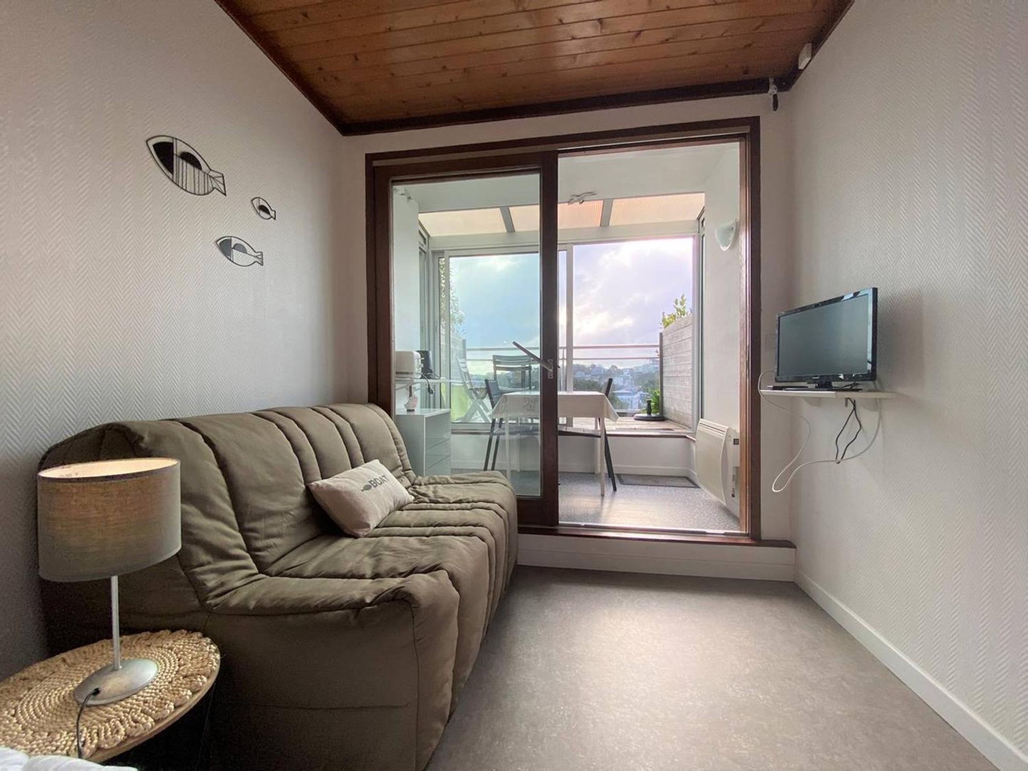 Studio Avec Terrasse Et Loggia A 400M De La Plage A Perros-Guirec - Fr-1-368-381 Экстерьер фото